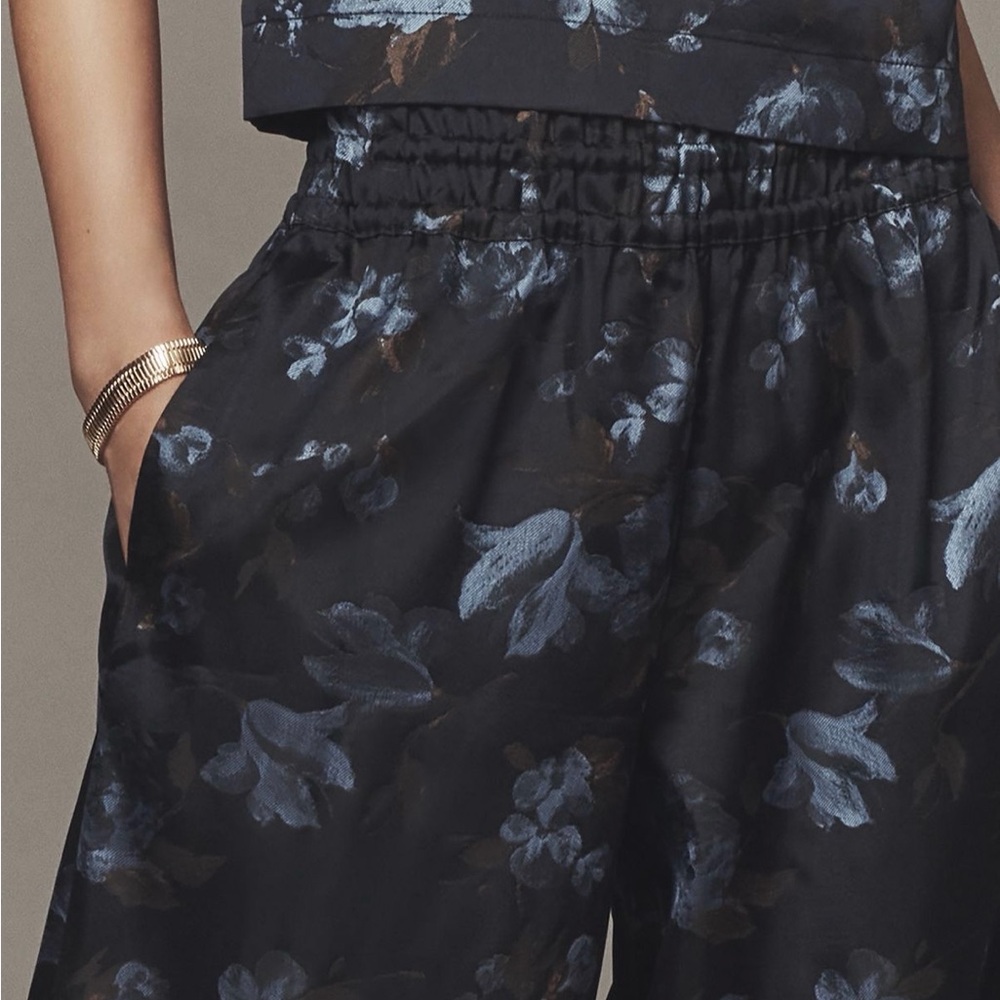 The somerset Jacquard Full length Pull-on pants